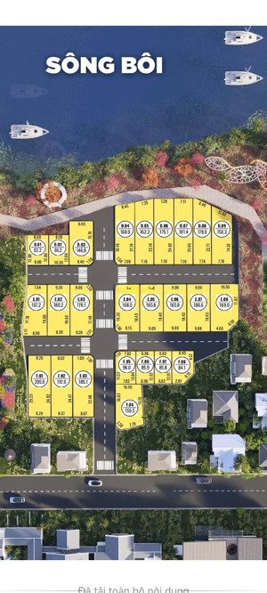 đất đẹp trung tâm khu du lịch lạc thuỷ hoà bình chỉ 446 triệu/lô 84,2m² full thổ cư