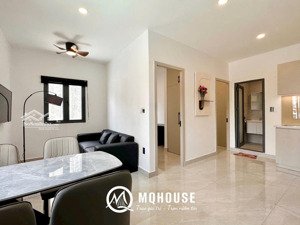 cho thuê 2pn 50m2 mới hoàn thiện mặt tiền nguyễn trãi, quận 1. full tiện nghi cao cấp