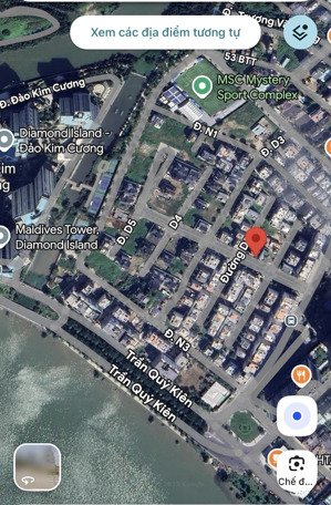 bán nhà mt đường n2 mystery đảo kim cương, 1 hầm 4 tầng ngang 7x20m có thang máy