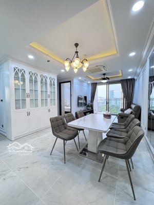 cho thuê căn hộ midtown m7 - căn góc 2pn view sông đẹp, full nội thất