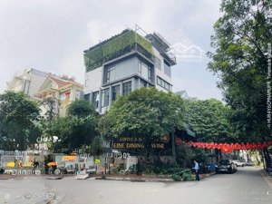 bán biệt thự lô góc mặt phố trần kim xuyến, yên hòa, 263.8m2, 5 tầng, kinh doanh đỉnh, cho thuê tốt