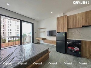 căn hộ hiện đại full nội thất máy giặt riêng ban công thoáng sáng trung tâm tân bình