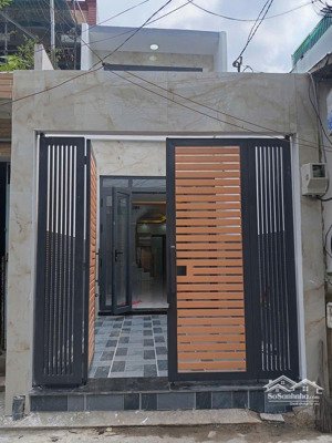 mặt tiền lê lợi trung chánh - nhà mới hoàn toàn đúc kiên cố 1 trệt 1 lầu - giá 4.28 tỷ