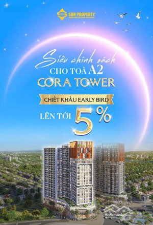 chính thức ra mắt tòa a2 sun cora tower | biểu tượng sống trung tâm hoà xuân