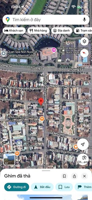 bán lô nguyễn thúc đường và hoàng bình chính dt 189,6m2(18,8m x 11,5m) hướng đông nam giá 16ty2