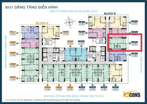 chính chủ bán căn 2pn, 2wc tầng 19 dự án bcons polaris, giá 2,6 tỷ bao thuế phí