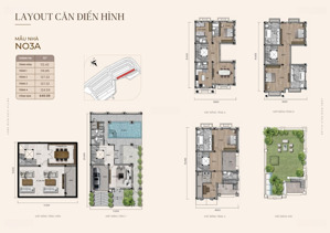 dinh thự long biên golf villas diện tích 220m2 - 100 tỷ