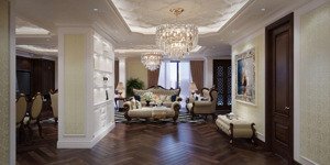 penthouse 24t1 trung hòa nhân chính, 274m2, thiết kế 5 ngủ 5 vệ sinh, nội thất cơ bản