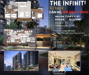 chính chủ gửi bán 3pn diện tích từ 121- 145m2, view phú mỹ hưng, giá tốt