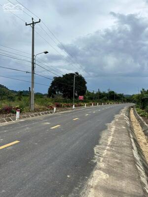 Đất nền vi trí đẹp. thuận lợi cho xây nhà máy, thuê kho trữ sầu riêng