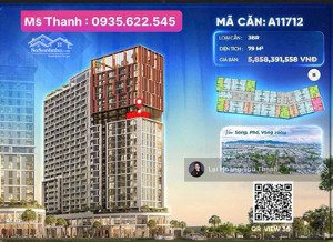 ngoại giao căn 3pn đẹp nhất cora tower view panoma sông biển núi đà nẵng giá cđt full ck