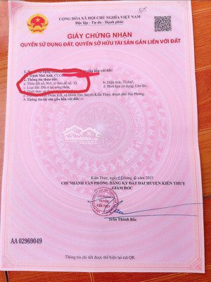 chính chủ bán đất tại thôn tân linh, minh tân, kiến thụy, hải phòng vị trí đẹp