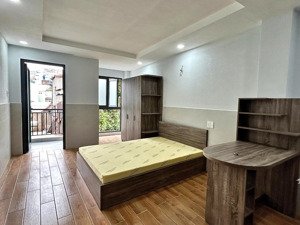 khai trương căn studio 1 phòng ngủ ban công full nội thất ban công mới xây ngay đh bách khoa