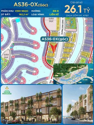 vinhomes green paradise thiên đường xanh vinhomes ssm phân phối chính thức chủ đầu tư
