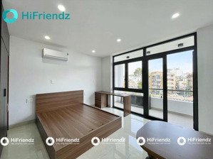 cho thuê căn hộ dịch vụ gần chợ bà chiểu studio 35m2 ban công thoáng sáng ở bạch đằng bình thạnh