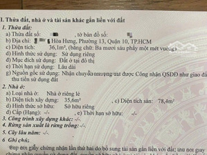 (5,6 tỷ tl) nhà 1 sẹc, 3 tầng hòa hưng, 4,1m x 8m, nở hậu, gần mặt tiền..!