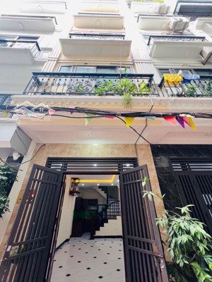 bán nhà tại giáp nhị, trương định 33m2 ,5 tầng, 9,8 tỷ ô tô đỗ cửa, 2 thoáng trước sau, siêu đẹp.