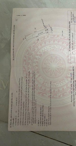 bán đất tại tân hưng, hớn quản, bình phước giá siêu hời 295 triệu, 242m2