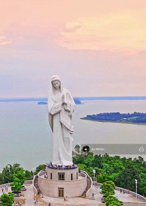 đất vườn nghỉ dưỡng giáp suối cạnh đức mẹ núi cúi view hồ trị an thoáng mát chỉ 995 triệu/1000m²