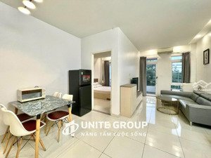 cho thuê căn hộ 1pn 2wc tôn thất thuyết quận 4 ban công, thang máy, máy giặt riêng gần đại học luật