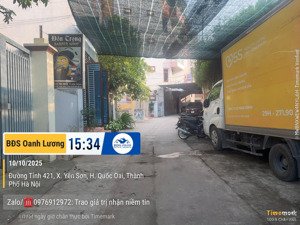 cần bán đất tại sơn trung yên sơn (nay là xã q.oai) cách chợ và đại lộ thăng long chỉ vài trăm mét