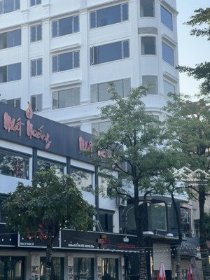 bán nhà mặt phố trần vỹ, 100m2, lô góc 2 mặt tiền, 8 tầng, 65 tỷ