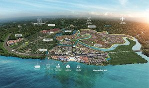 biệt thự đơn lập 15x25m, 28 tỷ nhìn ra sông tại aqua city phân khu the elitte2 tai thỏ đang là có