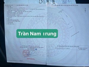 cần bán đất đường 15m trần nam trung ( 200 m2 , đông bắc ) - hoà xuân , đà nẵng .