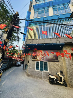 phố an trạch, tòa nhà văn phòng 7 tầng, lô góc, ngõ ôtô, mặt tiền rộng, vừa ở vừa kinh doanh