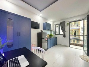 căn hộ ban công full nt ngay tô hiến thành- thành thái, bảo vệ, thang máy, an ninh