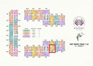 chính chủ bán căn hộ 100m wisteria, ban công đông nam, tầng cao đẹp, thoáng mát - 7,7tỷ bao phí