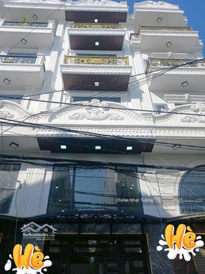 nhà bán siêu phẩm đẹp lung linh, hẻm 10m, 5 tầng kiên cố, 4m x 16m, lê văn quới, giá hơn 8ty xíu