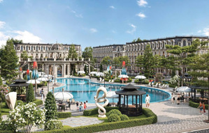 độc quyền căn liền kề mặt phố đường hoàng quốc việt kéo dài - noble palace tây thăng long