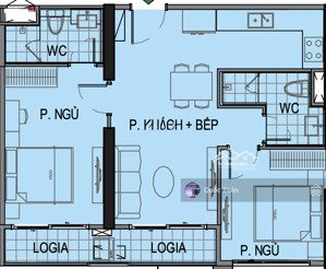 bán căn the paris 2pn view bể bơi, diện tích 64m2, giá chỉ 4,5 tỷ