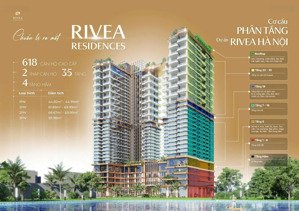 chính thức nhận booking rivea hoàng mai căn hộ cao cấp view sông hồng, cạnh times city