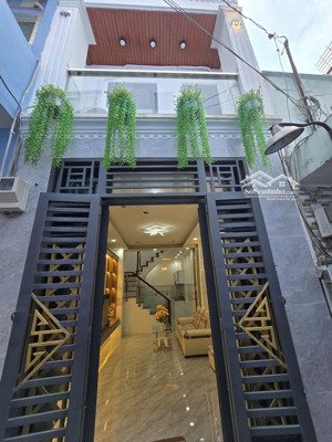 bán nhà mới lấp lánh hẻm 112 đg bùi minh trực p5 q8