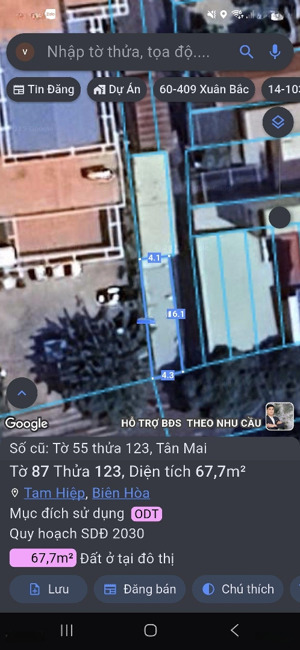 bán nhà mặt phố phan trung, tân mai, biên hòa, đồng nai, 8,5 tỷ, 67,7m2, view đẹp, chính chủ