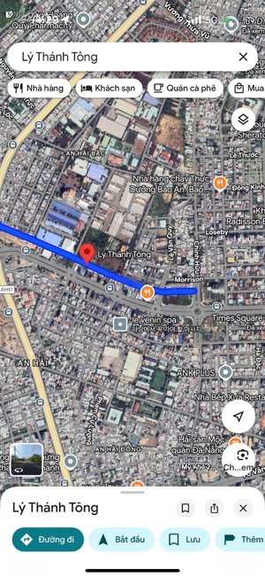 bán cặp đất biển đường lý thánh tông gần phạm văn đồng, sơn trà