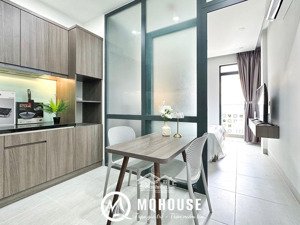 cho thuê 1 pn ban công 40m2, thang máy hầm xe gần bv từ dũ quận 3