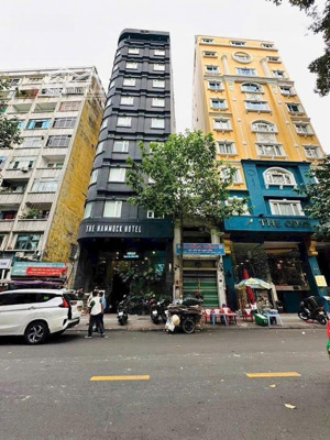 nhất vị trí toà nhà 1000m2 sàn hầm 7 tầng 105 tỷ có hợp đồng thuê 400tr/tháng nguyễn thái bình q1