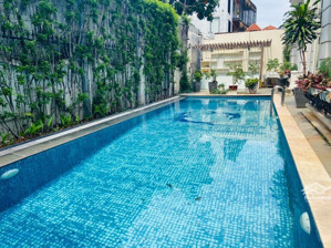 góc 2 mặt tiền view sông sài gòn, cụm nguyễn văn hưởng. dt(15x21m). ctxd: hầm 4 tầng. thang máy