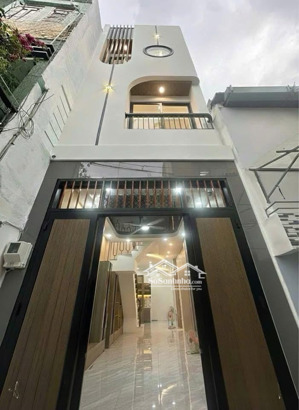 nhà xây mới 100% âu dương lân. phường chánh hưng ( p3 q8 cũ )