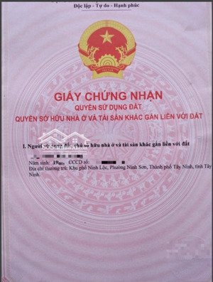bán đất nông nghiệp 2096m², giá 1.5 tỷ tại xã thạnh tân, thành phố tây ninh, tây ninh