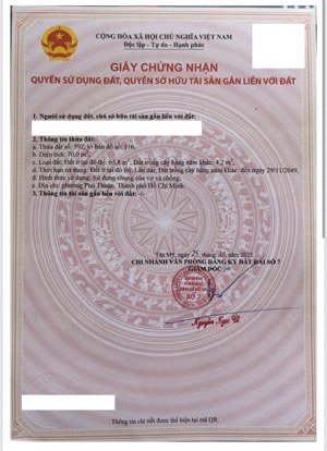 chính chủ bán đất đường huỳnh tấn phát, giá 7.4 tỷ (4x17m) hẻm 1549 xe hơi vào nhà, cách htp 50m