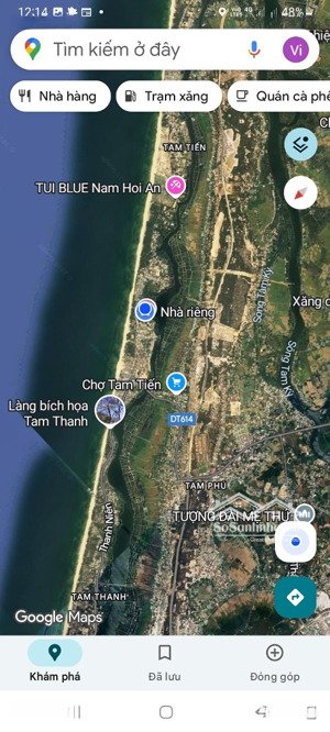 bán đất chính chủ tại tam tiến, núi thành, quảng nam