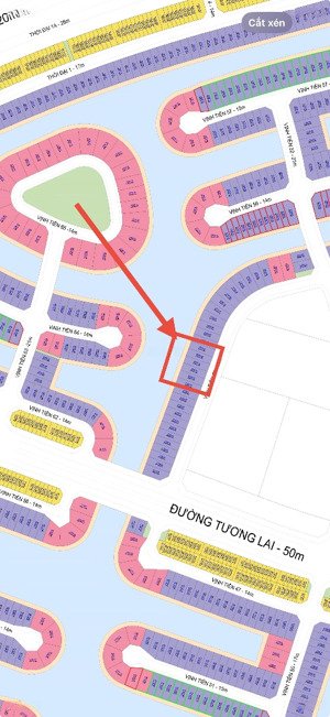 hiếm! song lập 2 mặt tiền, đường thông 17m, trước nhà view cv sau nhà ngã ba sông, 270m2 giá tốt