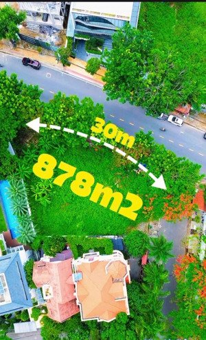 bán lô đất đẹp nhất nguyễn văn hưởng ! góc 2 mặt tiền - 30x18m - xây hầm 5 tầng - gía chỉ 285tr/m2