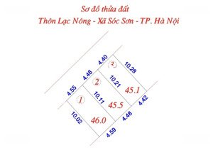bán 3 lô fo tại lạc nông mai đình sóc sơn hà nội - lh 