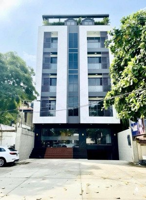 bán toà căn hộ dịch vụ đường nơ trang long, bình thạnh-hầm 6tầng(12x24m)-hđt 250triệu-giá 52ty