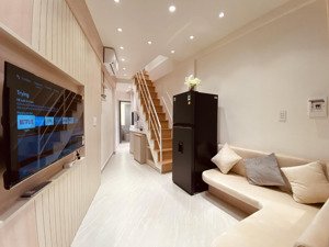 chính chủ cho thuê nhà riêng siêu xinh full nội thất mới 100% ngay hẻm 332 phan văn trị, q.bình thạ